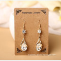 MYLOVE 2015 diamond earring zircon earring hot sale beautiful girl jewelry MLVE12